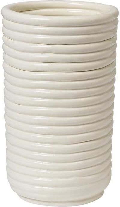 Ferm living Corduroy Vaas Off-White