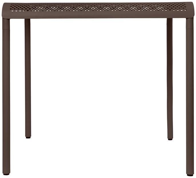 Ferm Living Dapple Tuintafel B 80 x D 80 cm Dark Chocolate