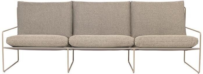 Ferm Living Desert 3-zitsbank Dolce Cashmere Dark Sand