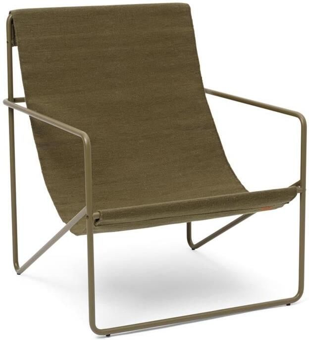 Ferm Living Desert Fauteuil Olijf