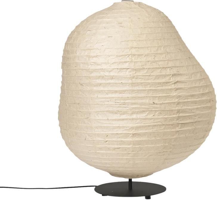 Ferm living Kurbis Vloerlamp H 63 3 Natural Zwart
