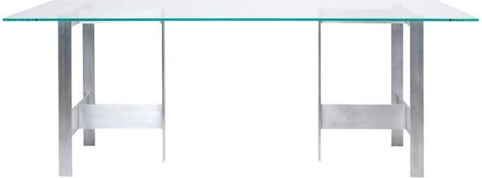 Ferm living Lager Eettafel 200 x 90 cm Glas