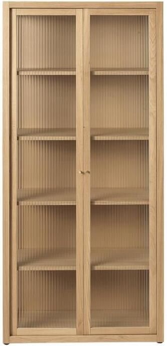Ferm living Reed Vitrinekast Natural Oak