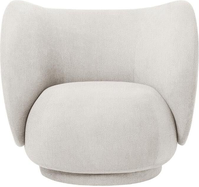 Ferm Living Rico Bouclé Fauteuil Off-White