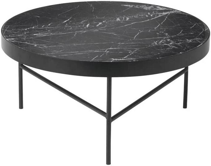 Ferm living Marble Salontafel Ø 70 5 cm