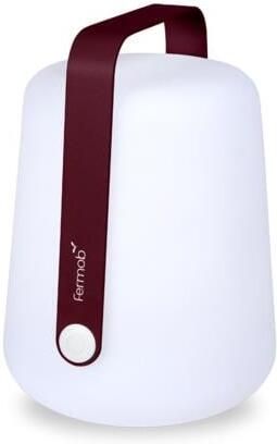 Fermob Balad outdoor tafellamp H25 cm Cérise noir Mobiele lamp