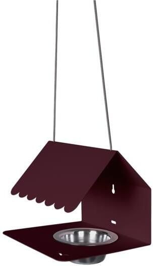 Fermob Picoti vogelvoederhuisje Cerise noir