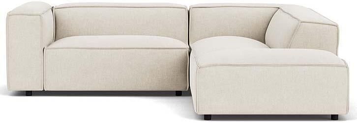 FEST Amsterdam FÉST Dunbar bank met Longchair rechts Soil 01 natural