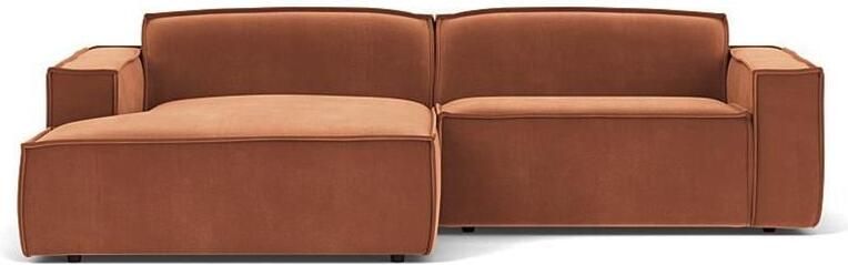 FEST Amsterdam FÉST Edge bank met longchair links Royal 160 magnolia