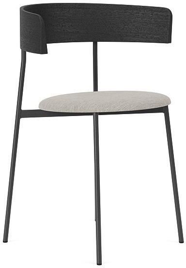 FEST Amsterdam FÉST Friday stoel met armleuning zwart Sydney 22 beige