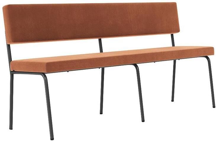 FEST Amsterdam FÉST Monday eetbank 160 zwart Royal 160 magnolia