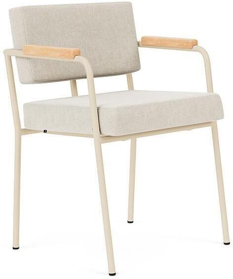 FEST Amsterdam FÉST Monday stoel met armleuning sand|naturel Soil 01 natural