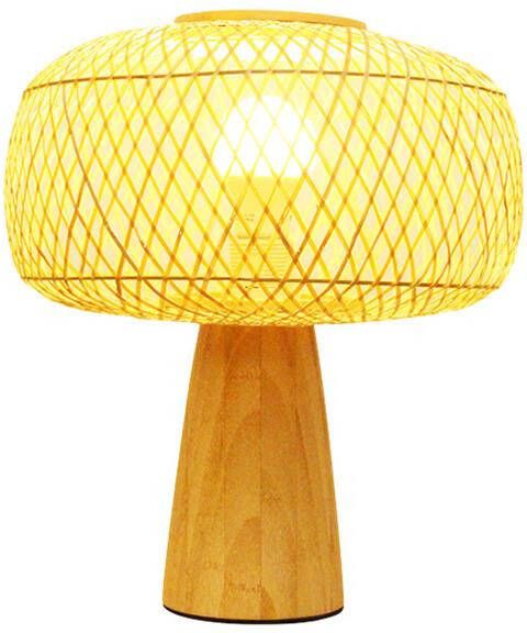 Fine Asianliving Bamboe Tafellamp Hazel D28xH33cm - Foto 1