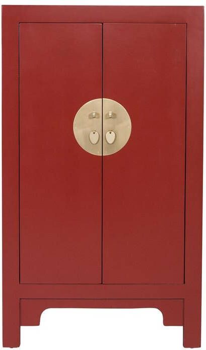 Fine Asianliving Chinese Kast Rood Ruby Red Orientique Collectie B70xD40xH120cm Chinese Meubels Oosterse Kast - Foto 2