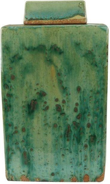 Fine Asianliving Chinese Gemberpot Porselein Groen