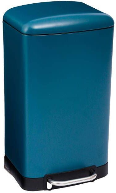Five 5 Prullenbak|pedaalemmer blauw metaal 30L 34 x 61 cm