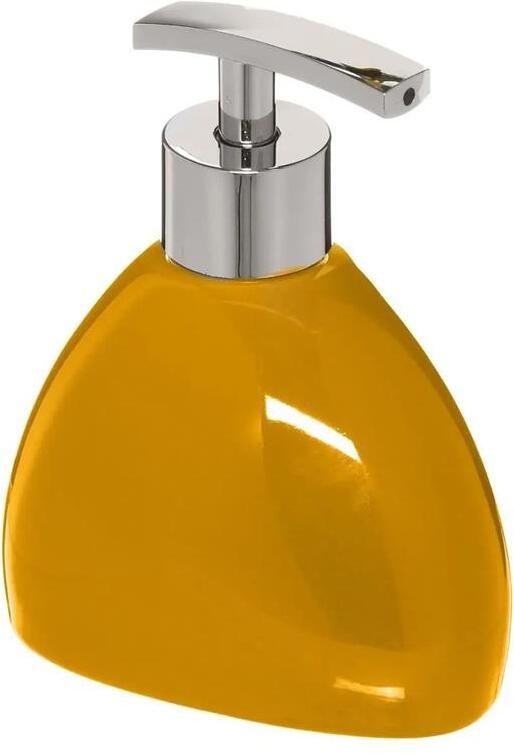 Five 5 Zeeppompje keramiek geel 300 ml zeepdispenser