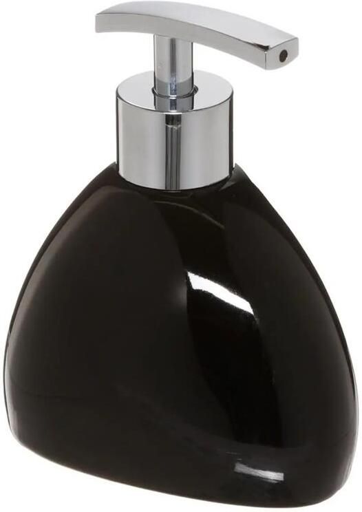 Five 5 Zeeppompje keramiek zwart 300 ml zeepdispenser