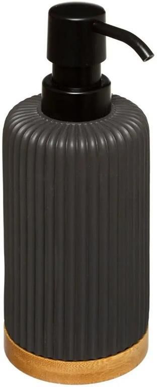 Five 5 Zeeppompje van kunststeen antraciet 270 ml zeepdispenser