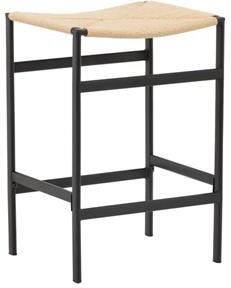 Fjôrd Barkruk Naturel Touw Polly