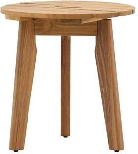 Fjôrd Bijzettafel Naturel Ø40cm Acaciahout Chania