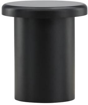 Fjôrd Bijzettafel Zwart Ø40cm MDF Namsos