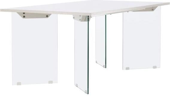 Fjôrd Eettafel Betonlook 180cm Glas Ester