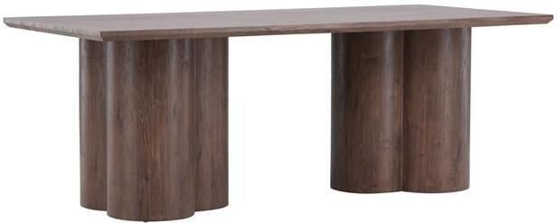 Fjôrd Eettafel Donkerbruin 210x100x77cm Olivia - Foto 3