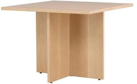 Fjôrd Eettafel Naturel 100cm MDF Leo