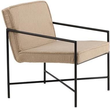 Fjôrd Fauteuil Beige Teddy Rakel