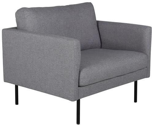 Fjôrd Fauteuil Grijs Stof Zoom
