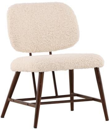 Fjôrd Fauteuil Wit Bouclé Midland