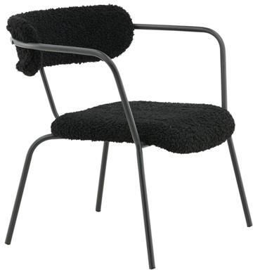 Fjôrd Fauteuil Zwart Teddy Duffy