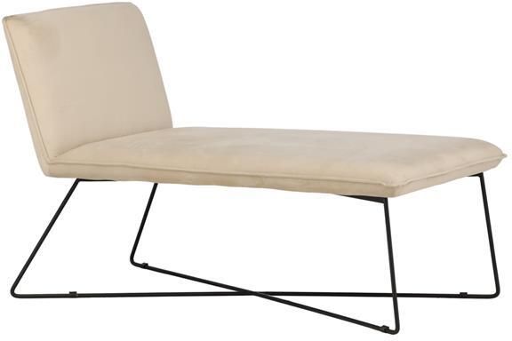 Fjôrd Fauteuil Zwart|Beige Velvet X-lounge