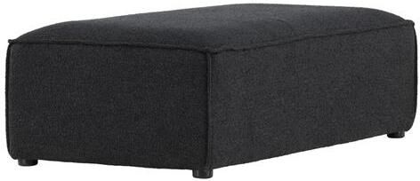 Fjôrd Poef Zwart Bouclé Gillholmen