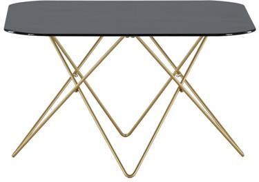 Fjôrd Salontafel Goud Marmerlook 80cm Glas Tristar