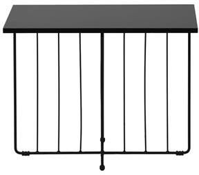 Fjôrd Salontafel Zwart 60cm MDF Dayton