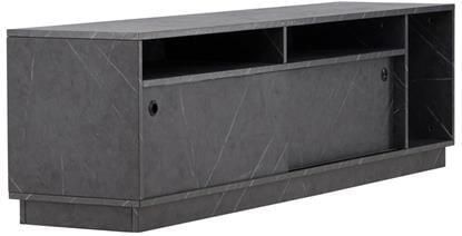 Fjôrd Tv-meubel Zwart Melamine Girona