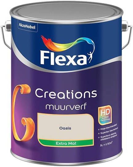 Flexa -CREATIONS MUURVERF EXTRA MAT-BINTI OASIS-5L