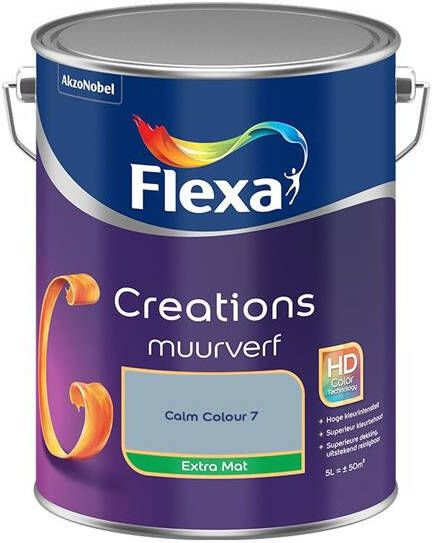 Flexa Creations Muurverf Extra Mat Calm Colour 7 5L