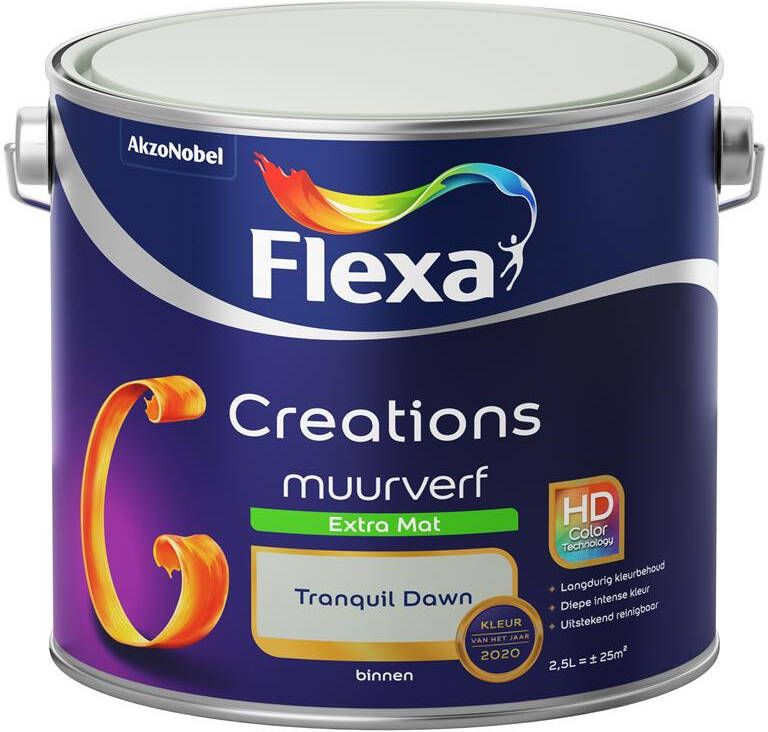 Flexa Creations Muurverf Extra Mat Tranquil Dawn 2 5 liter