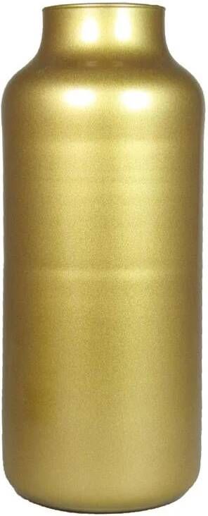 Floran Vaas apotheker model mat goud glas H35 x D15 cm