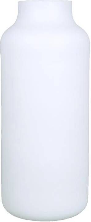 Floran Vaas Apotheker model mat wit glas H35 x D15 cm