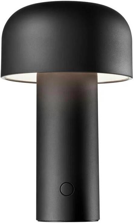 Flos Bellhop tafellamp LED oplaadbaar mat zwart