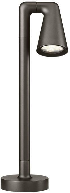 Flos Belvedere Spot F2 vloerlamp LED donkerbruin