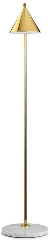 Flos Captain Flint vloerlamp LED messing