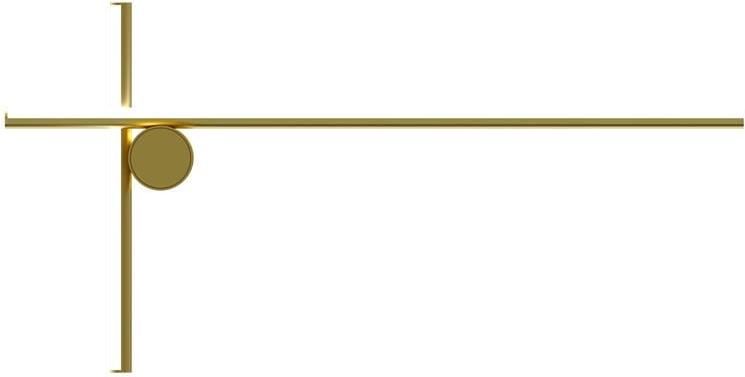 Flos Coordinates 2 wandlamp LED Champagne