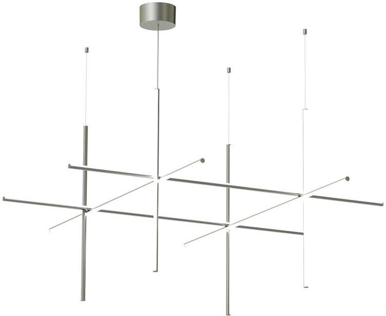 Flos Coordinates S4 hanglamp LED Argent Moon