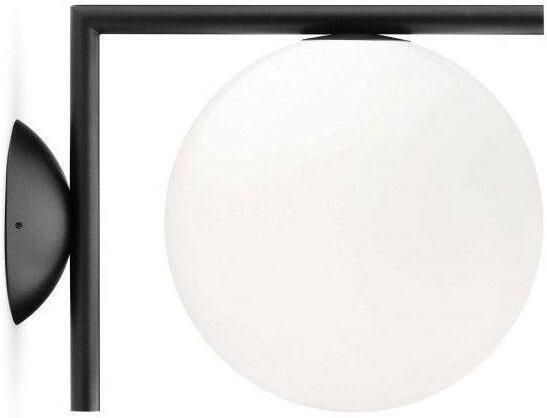 Flos IC Lights C|W1 wandlamp zwart