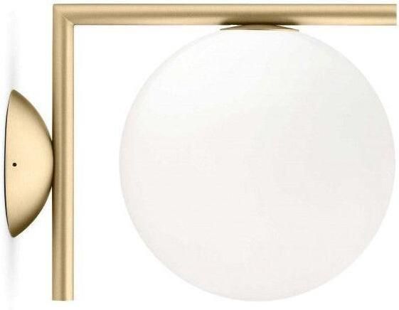 Flos IC Lights C|W2 wandlamp messing
